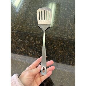 Wolfgang Puck Cafe Collection Slotted Stainless Steel Spatula, 12.75, Gourmet
